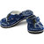 A-Star Navy Blue Synthetic EVA Casual Slippers-AST-12