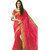Sanksar Sanskar Red Silk Saree Casual/Party/Formal/Wedding For Women