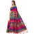 Yuvanika Multicolor Art Silk Printed Saree With Blouse