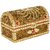 Siiya Handmade Rajasthani Style Golden Jewellery Box/Jewellery Organizer/Cosmetic Box Case,Gold