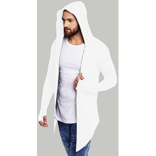 white cardigan shirt
