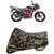 De AutoCare Premium Quality Army/ Junglee Matty Two Wheeler Bike Body Cover for Yamaha SS 125