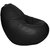 Home Berry XXL Size Black Color Bean Bag Cover Buy 1 Get 1 (Without Beans)