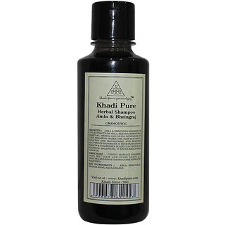 Khadi Pure Herbal Amla  Bhringraj Shampoo - 210ml