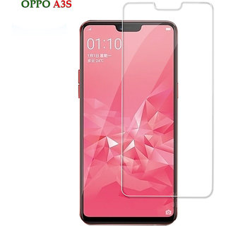 OPPO A3S  - Premium Flexible 2.5D Pro Hd+ Crystal Clear Tempered Glass Screen Protector For Oppo A3S