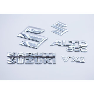 Maruti Suzuki Alto 800 VXi  Monogram logo emblem Kit