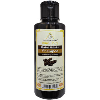 Khadi Pure Herbal Shikakai Shampoo - 210ml