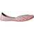 MSC Hand Embroidered Genuine Leather Pink Juttis