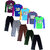Jisha Full sleeves Tshirt Trackpant (SCHNTRK) Set of 5