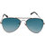 Amour Propre Sky Blue UV Protection Aviator Unisex Sunglasses