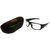TheWhoop UV Protected Unisex Sports  Driving Night Vision Sunglasses  New Glass Lens Wrap Around Biking Goggles