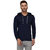 Adorbs Solid Men's Hooded Black, Navy Blue T-Shirt(Pack of 2)