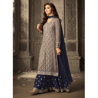 semi stitched salwar suit