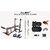 Protoner Weight Lifting Package 32 Kgs + 5' Straight+ 3' Curl Rod + 6 In 1 Weight Bench + P.Bar