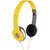 Signature VM-46 Stereo BassSolo Headphones for All Smartphones(Yellow)