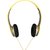 Signature VM-46 Stereo BassSolo Headphones for All Smartphones(Yellow)