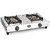 Sunflame Shakti Stainless Steel 2 Burner Gas Stove Silver
