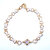 maruti sales gold plated diamond bracelet quartz (size20cm)