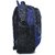 Remyra Business Laptop Backpack Water-Resistant Rucksack for Work College Travel Fly Check Blue