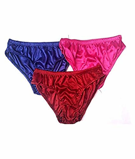 Buy SKE Traders Printed Multicolor Cotton Lycra Panties (Pack Of 3