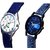 Awesome Blue Dial And Flowers Multi Colour Analog SCK Combo Watch -For Men