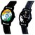 Black Dial Goal Achived Art And Fancy Young India Grow India Quartz SCK Combo Analogue Wrist Watch