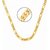 Sachin Design  Men's Chain 24k Gold Plated (22 inch, 10gm, 6mm) With Surprise Gift And 1 Year Warranty