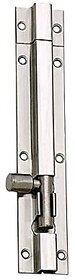 MH 12-inch Stainless Steel Plain Tower Bolt (Silver)