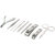 9 in 1 Manicure Set Nail Art Clipper Pedicure Tweezer Cutter Earpick Tool Kit -21