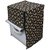 Black Floral Waterproof & Dustproof Washing Machine Cover For Front Load Ifb Senorita Aqua Sx - 6.5 Kg Washing Machine