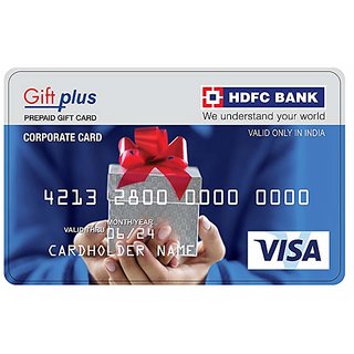 HDFC bank Gift Card
