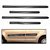 Trigcars Mahindra Bolero Car Side Beading Black With Chrome Line + Free Gift Bluetooth 250/