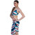Horizontal Striped Classy Bikini Set With Matching Sarong