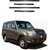 Trigcars Tata Sumo Grande Car Side Beading Black With Chrome Line + Free Gift Bluetooth 250/