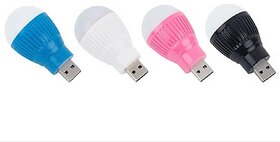 Mini USB Bulb Super Bright USB Powered Mini LED Night Light For all USB Ports Multicolor