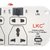 LKC Extention Cord/Bord USB 5 ,2Amp.6+3 Extension Cord Strip With Fuse and 3.6Mtr Long Wire