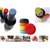 EREIN Pack of 6 Silicone Lid Beer Saver Bottle Cap Stopper Reusable Silicone Beer Saver Bottle Cap Leak Free Multicolore