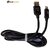 Basitronics QT Micro USB Charging and Data cable 110 Centimeters Black