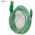 Basitronics Metal Net Micro USB Charging and Data cable 3 feet 0.9 Meters Green