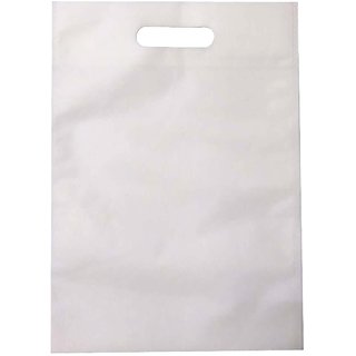 Buy Bitkool Worlds White Non Woven Fabric Carry Bag (Size ...