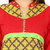 Purvahi Yellow color cotton printed kurti With Button
