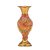 Buyerwell Multicolour Brass Flower Vase Stone Work (Height 15 Inch) Home Dcor