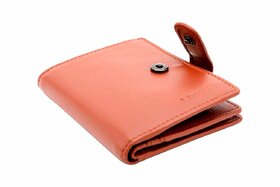 Tri Fold Genuine Leatherite Brown Wallet With Multiple Card Slot