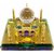 24K Gold Plated Crystal Taj Mahal Big Decorative Showpiece - 11.5 cm  (Crystal, Gold Plated, Gold)
