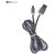 Cosmix Stores Basitronics Round Net Micro USB Charging and Data cable 3 feet 0.9 Meters White