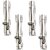 MH Stainless Steel Plain Tower Bolt 6 Inches Silver Pack of 4 Pieces