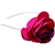 Proplady Princess Shimmery Rose Metal Hair Band, Head Band  (Pack of 1, Pink)