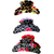 Proplady Designer Combo (Pack of 3, L Size) Print Hair Clips, Butterfly Clutchers, Claws Clips for Girls & Women