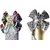 Proplady Butterfly Stone Studded Hair Clip Combo (Pack of 2,M-Size) , Clutch, Claws Clip, Wedding Hair Accessories for Women