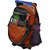 F Gear Capiche 40 Liter Hiking Bag (Saffron, Grey)